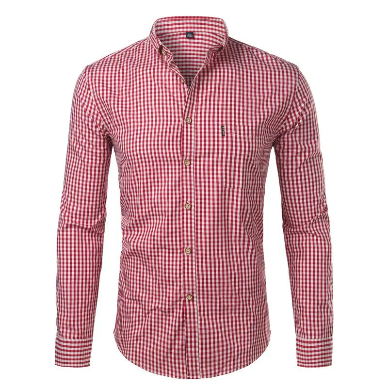 Camisa Social Masculina Manga Longa - Lojas Rafinno