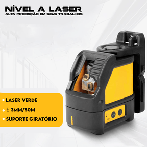 Nivelador a Laser Automático Profissional NivelaMax Duo