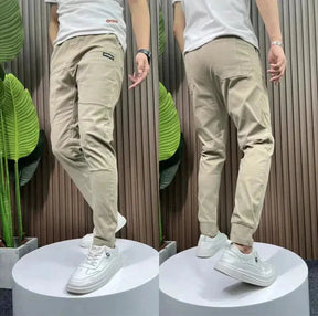 Calça Masculina Cargo Office Slim 6 Bolsos