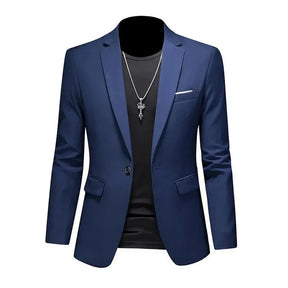 Blazer Masculino Esporte Fino Liso - Lojas Rafinno