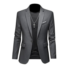 Blazer Masculino Esporte Fino Liso - Lojas Rafinno