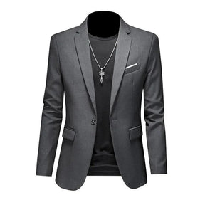 Blazer Masculino Esporte Fino Liso - Lojas Rafinno