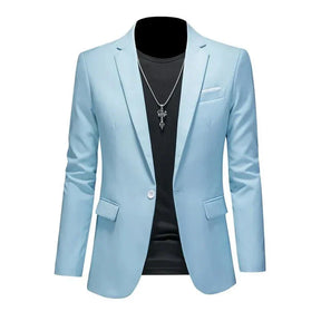 Blazer Masculino Esporte Fino Liso - Lojas Rafinno