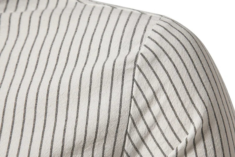 Camisa Masculina Gola Padre 100% Algodão - Lojas Rafinno