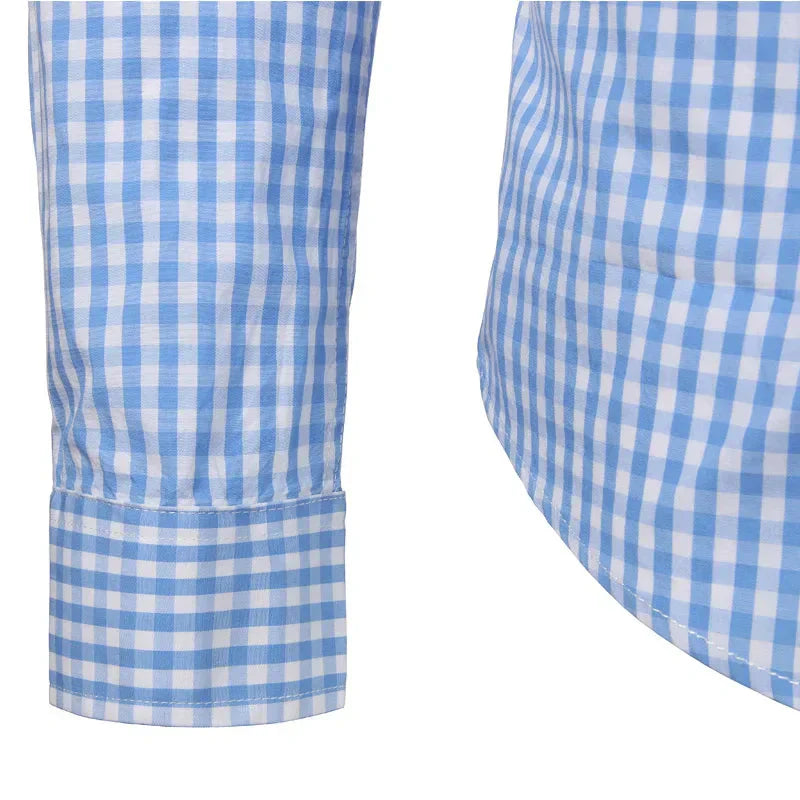 Camisa Social Masculina Manga Longa - Lojas Rafinno