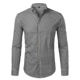 Camisa Social Masculina Manga Longa - Lojas Rafinno