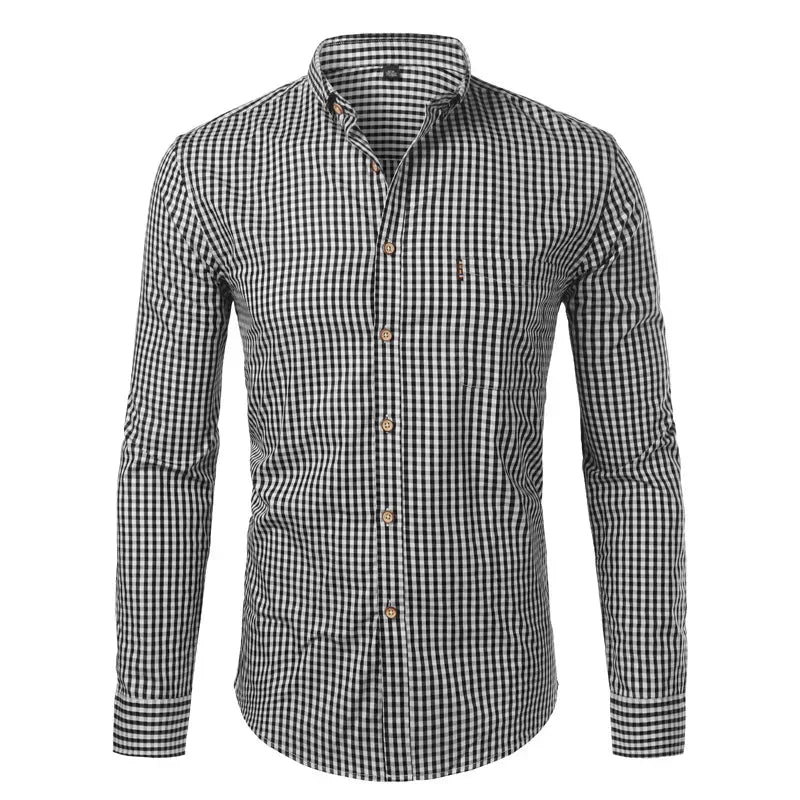 Camisa Social Masculina Manga Longa - Lojas Rafinno