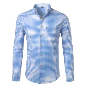 Camisa Social Masculina Manga Longa - Lojas Rafinno