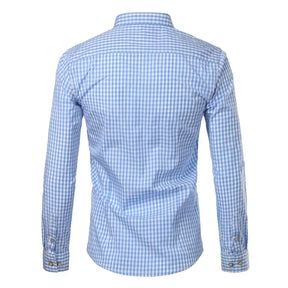 Camisa Social Masculina Manga Longa - Lojas Rafinno