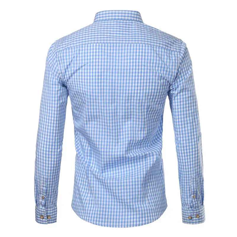 Camisa Social Masculina Manga Longa - Lojas Rafinno