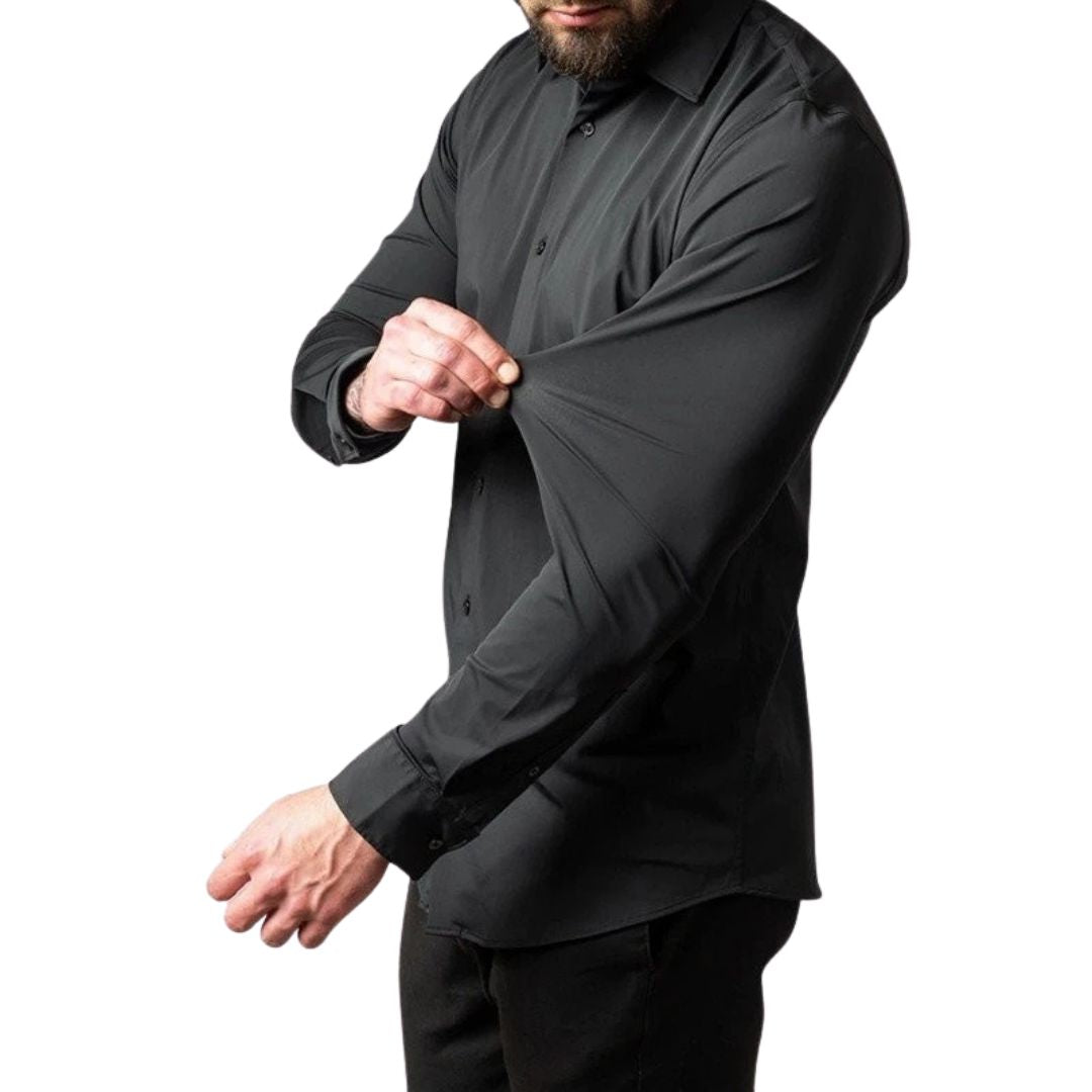 Camisa Social Masculina Slim Elástica Rafinno - Lojas Rafinno