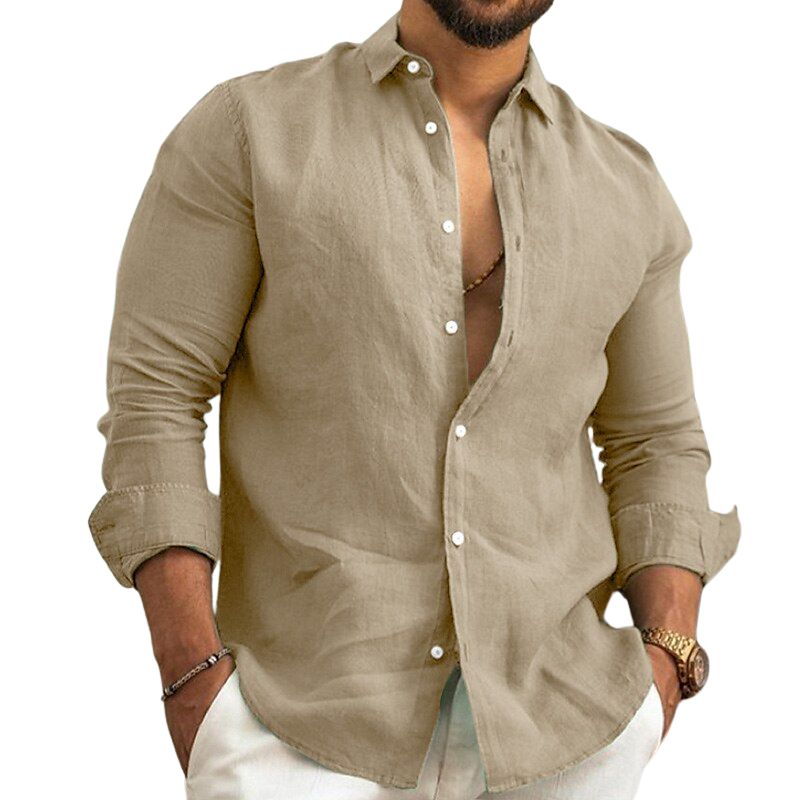 Camisa de Linho Masculina Rafinno - Lojas Rafinno