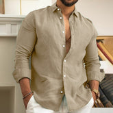 Camisa de Linho Masculina Rafinno - Lojas Rafinno
