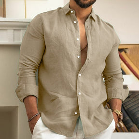 Camisa de Linho Masculina Rafinno - Lojas Rafinno