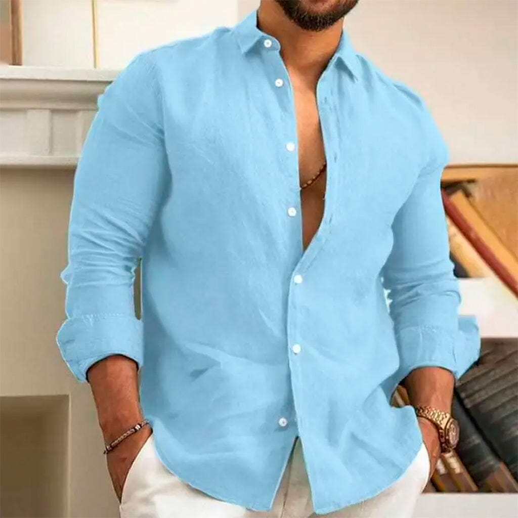 Camisa de Linho Masculina Rafinno - Lojas Rafinno