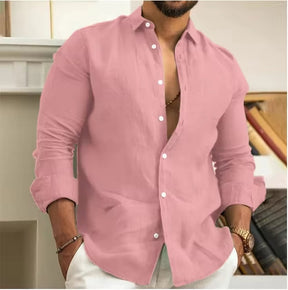 Camisa de Linho Masculina Rafinno - Lojas Rafinno
