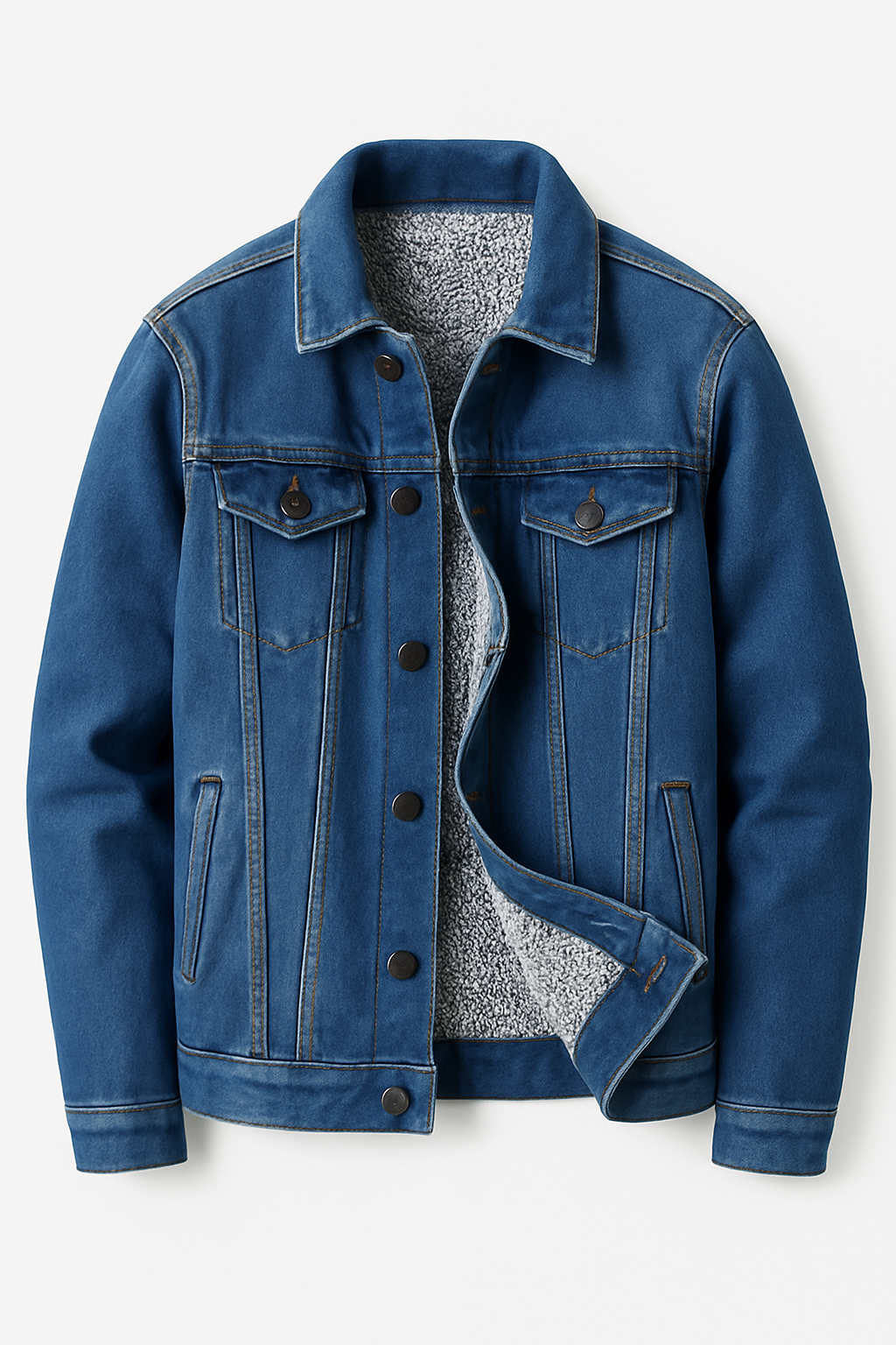 Jaqueta Jeans Masculina Forrada Rafinno RFN114