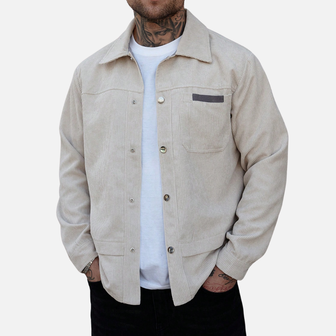 Jaqueta Casaco Masculino Cotelê - Lojas Rafinno