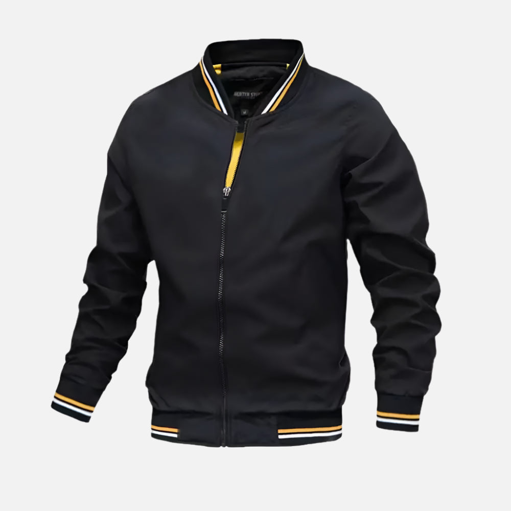 Jaqueta Casual Masculina com Zíperes Rafinno - Lojas Rafinno