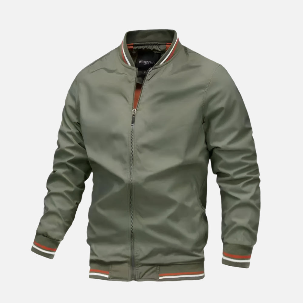 Jaqueta Casual Masculina com Zíperes Rafinno - Lojas Rafinno
