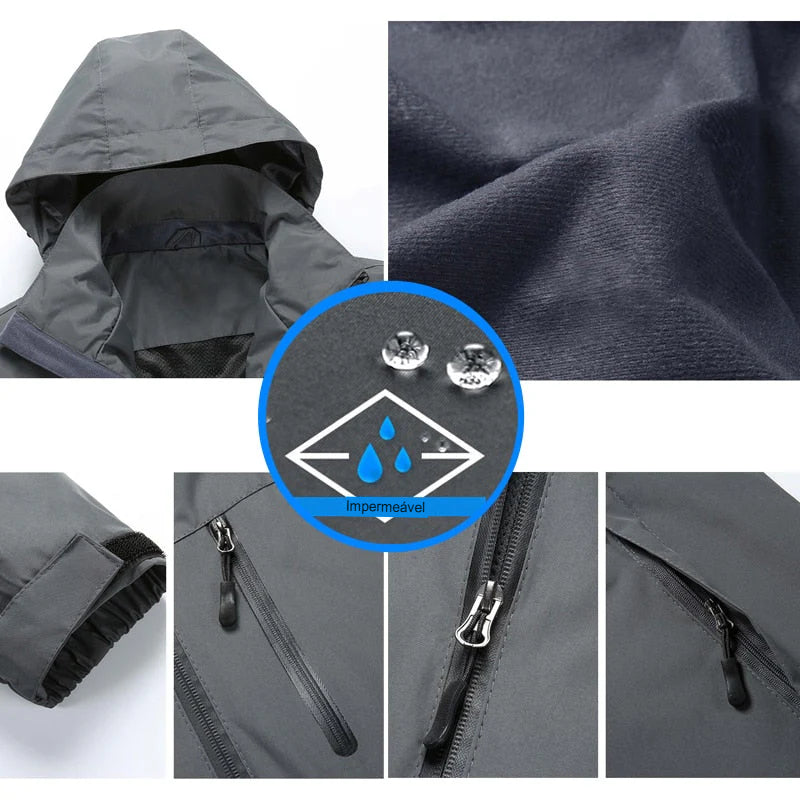 Jaqueta Corta-Vento Impermeável Elvarn - Lojas Rafinno