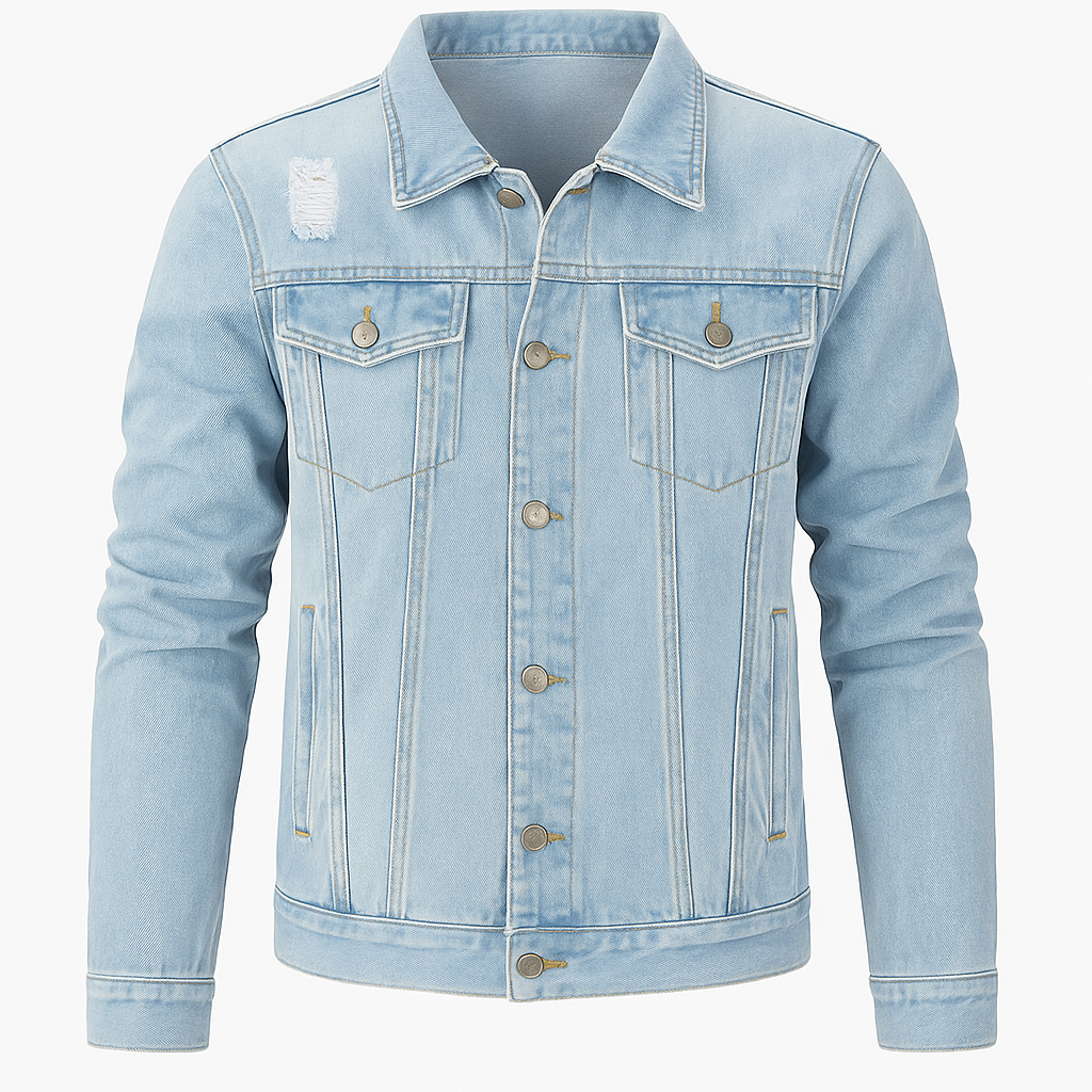 Jaqueta Jeans Masculina Austor - Lojas Rafinno