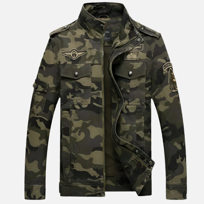 Jaqueta Masculina Camuflada Rafinno - Lojas Rafinno
