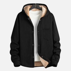 Jaqueta Masculina Forrada com Capuz - Lojas Rafinno