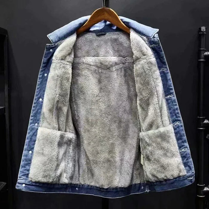 Jaqueta Masculina Jeans Acolchoado - Lojas Rafinno