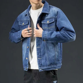 Jaqueta Masculina Jeans Acolchoado - Lojas Rafinno