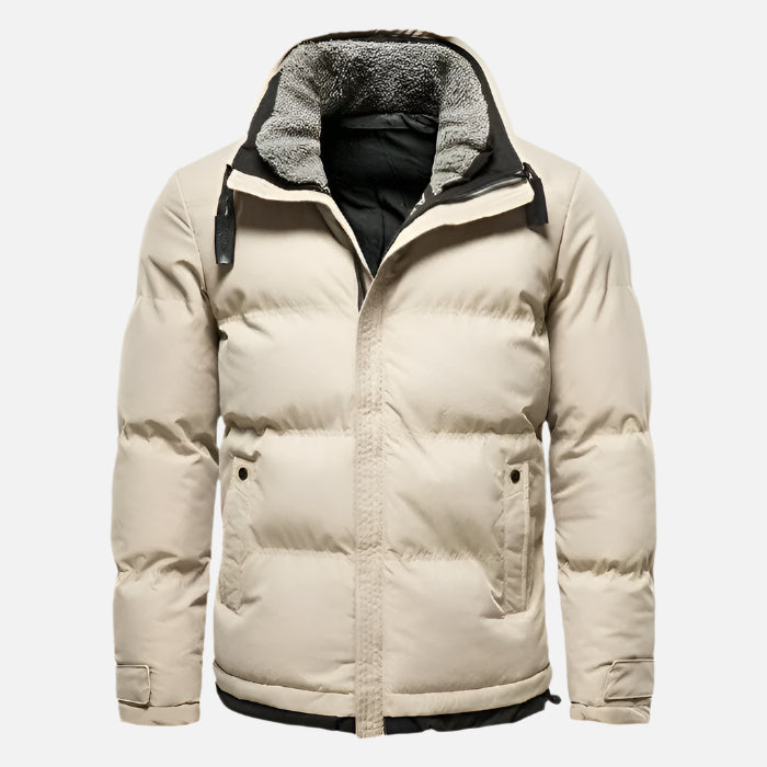 Jaqueta Masculina Puffer Forrada em Lã Rafinno - Lojas Rafinno