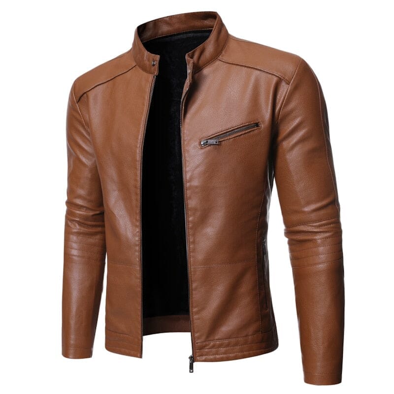 Jaqueta Masculina de Couro Madrid - Lojas Rafinno
