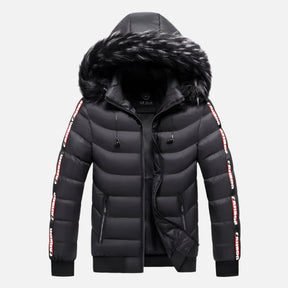 Jaqueta Puffer Masculina Capuz Forrado - Lojas Rafinno