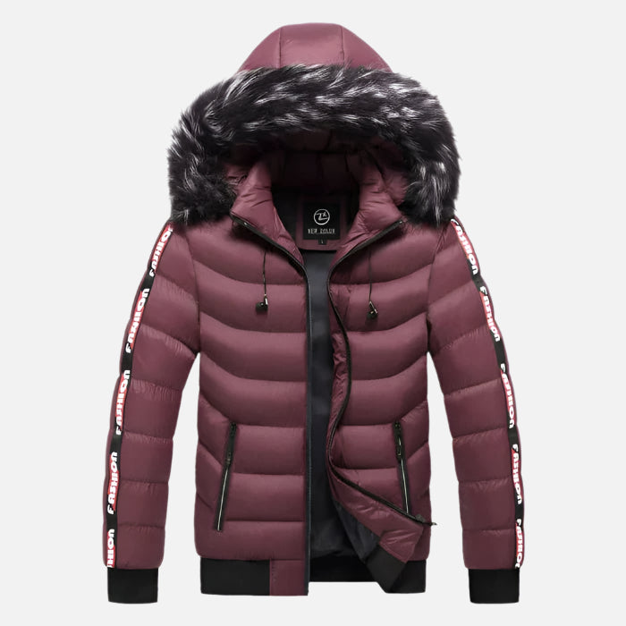 Jaqueta Puffer Masculina Capuz Forrado - Lojas Rafinno