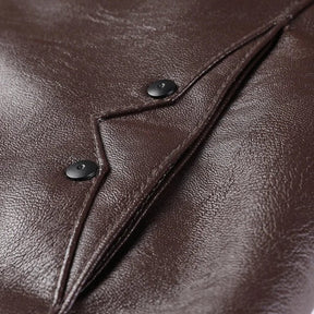 Jaqueta de Couro Masculina Alpha Man - Lojas Rafinno