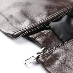 Jaqueta de Couro Masculina Alpha Man - Lojas Rafinno