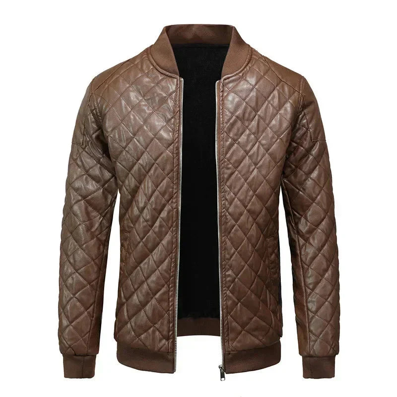 Jaqueta de Couro Masculina Race - Lojas Rafinno