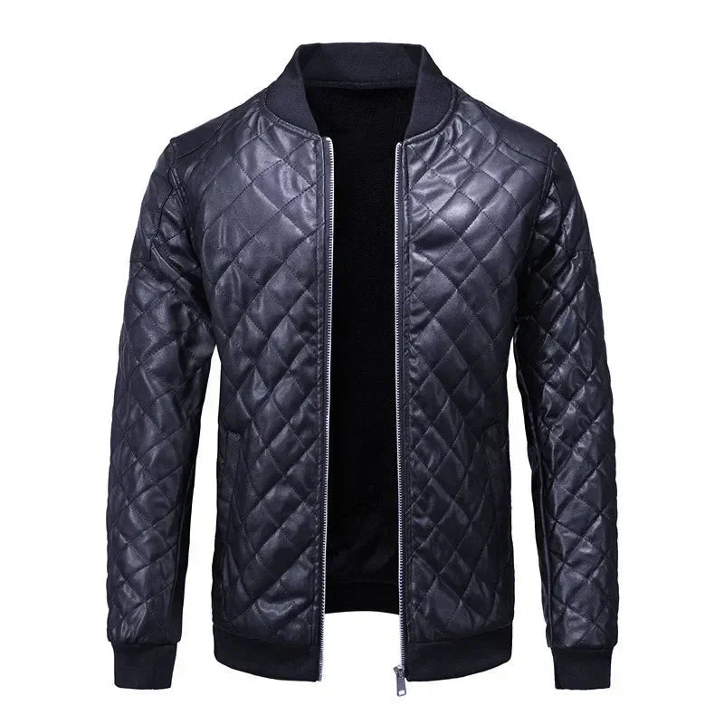 Jaqueta de Couro Masculina Race - Lojas Rafinno