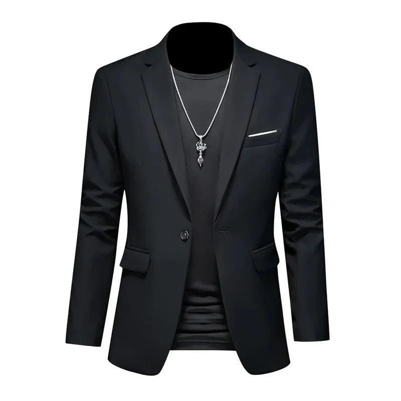 Blazer Masculino Esporte Fino Liso