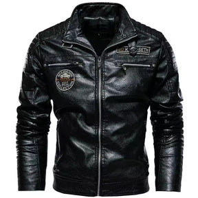 Jaqueta de Couro Masculina Rafinno RFN920