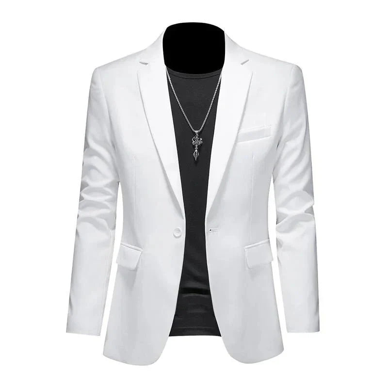 Blazer Masculino Esporte Fino Liso