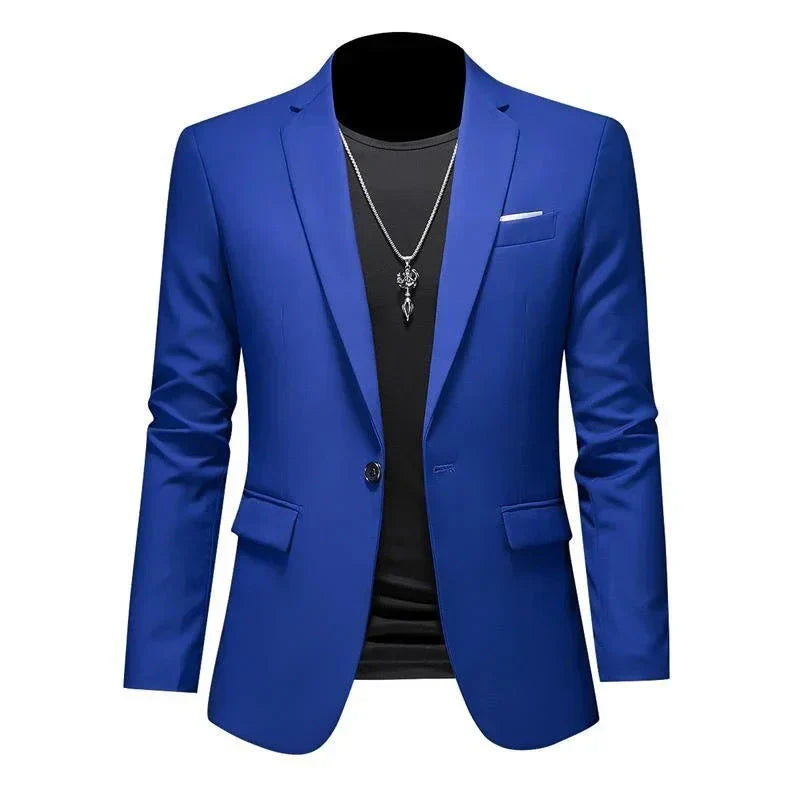 Blazer Masculino Esporte Fino Liso