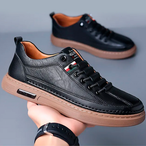Tênis Masculino Casual de Couro Italian Man - Lojas Rafinno