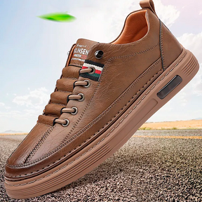 Tênis Masculino Casual de Couro Italian Man - Lojas Rafinno