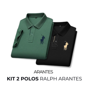 Compre 1 Leve 2 | Camisa Polo Ralph Arantes® + Relogio de Brinde