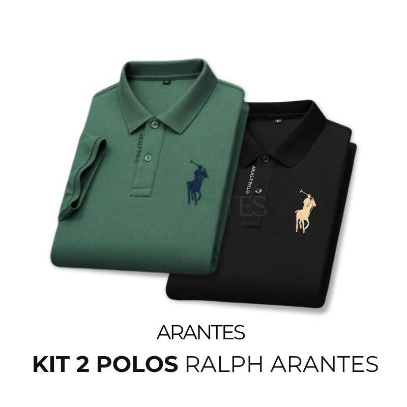 Compre 1 Leve 2 | Camisa Polo Ralph Arantes® + Relogio de Brinde