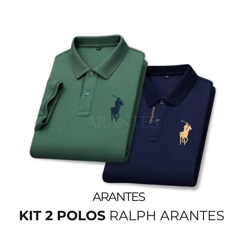 Compre 1 Leve 2 | Camisa Polo Ralph Arantes® + Relogio de Brinde