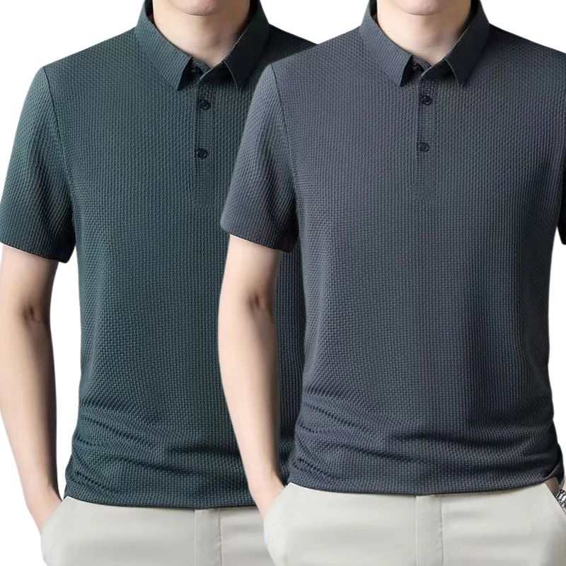 [PAGUE 1 LEVE 2] - Camisa Polo Fresh Seda Gelo + Relogio de Brinde