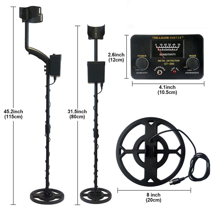 Detector de Metais e Pedras Preciosas Profissional - MetaLuxe