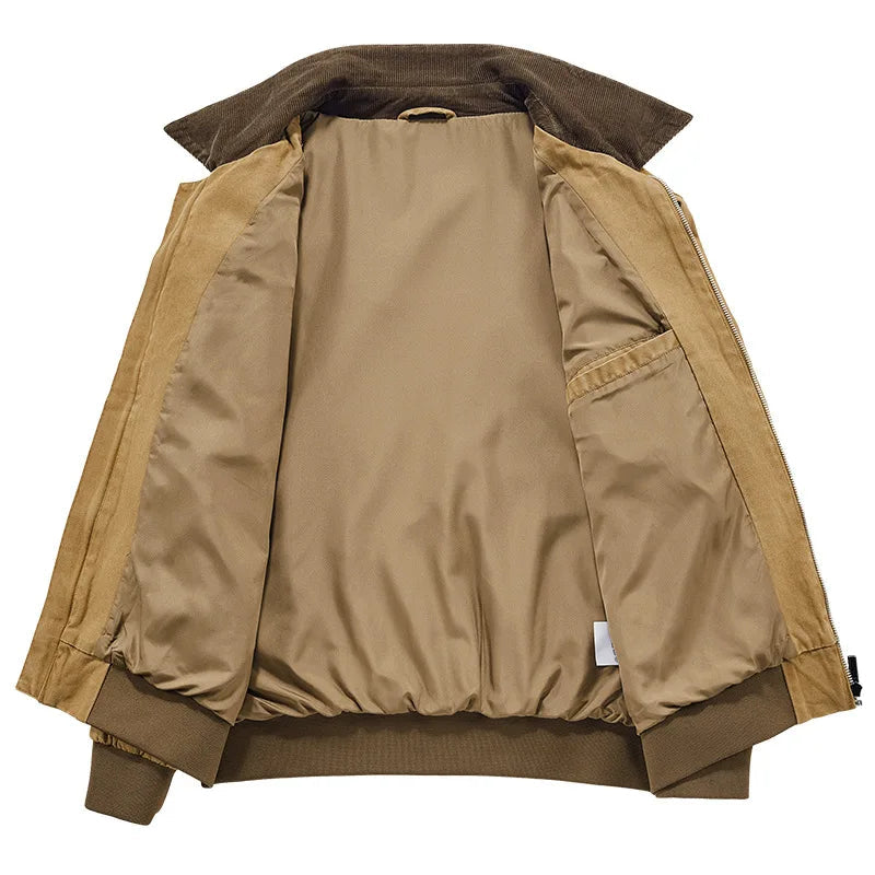 Jaqueta Bomber Vintage Masculina Rafinno